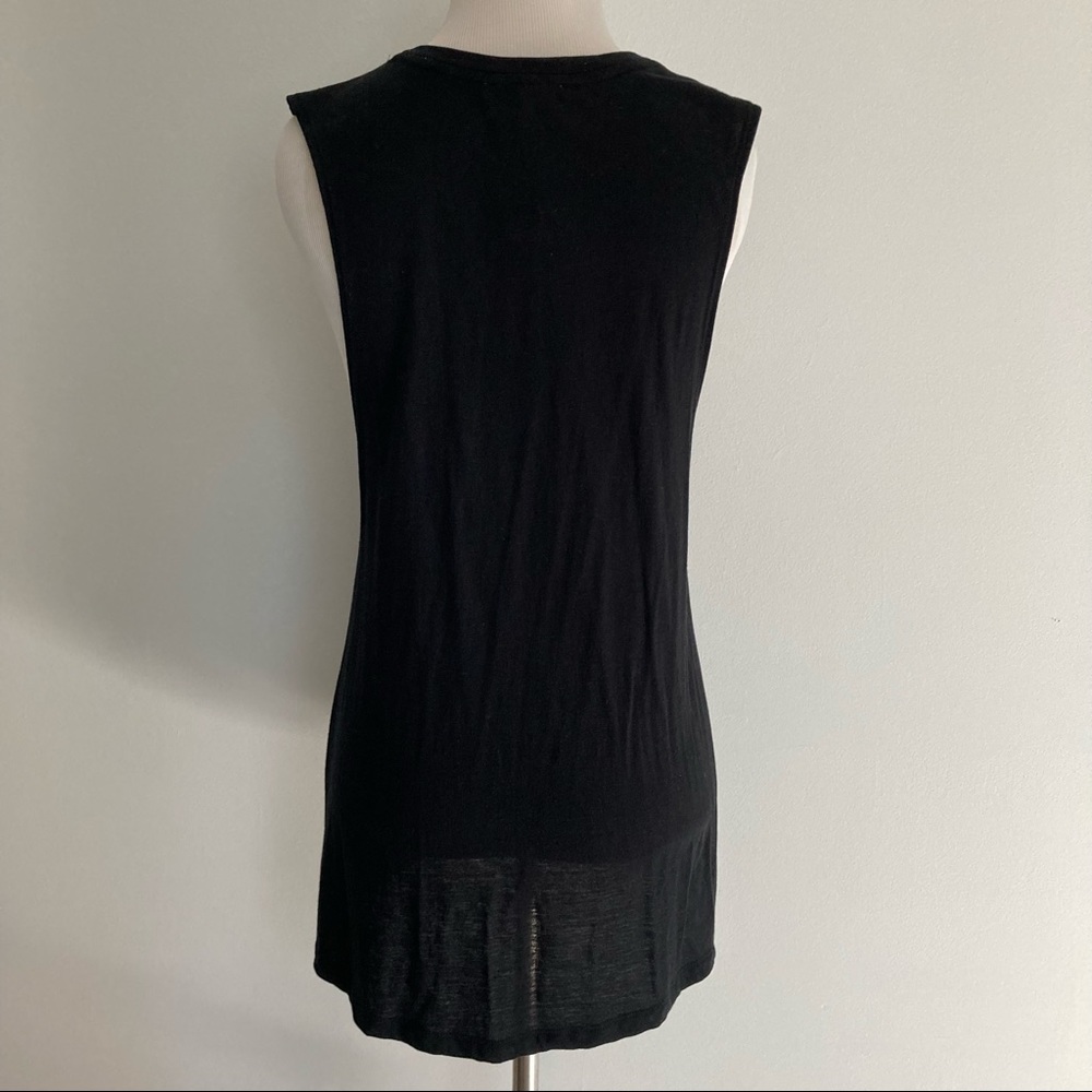 Express Black Football Tank, NWT Sz S - Picture 4 of 6